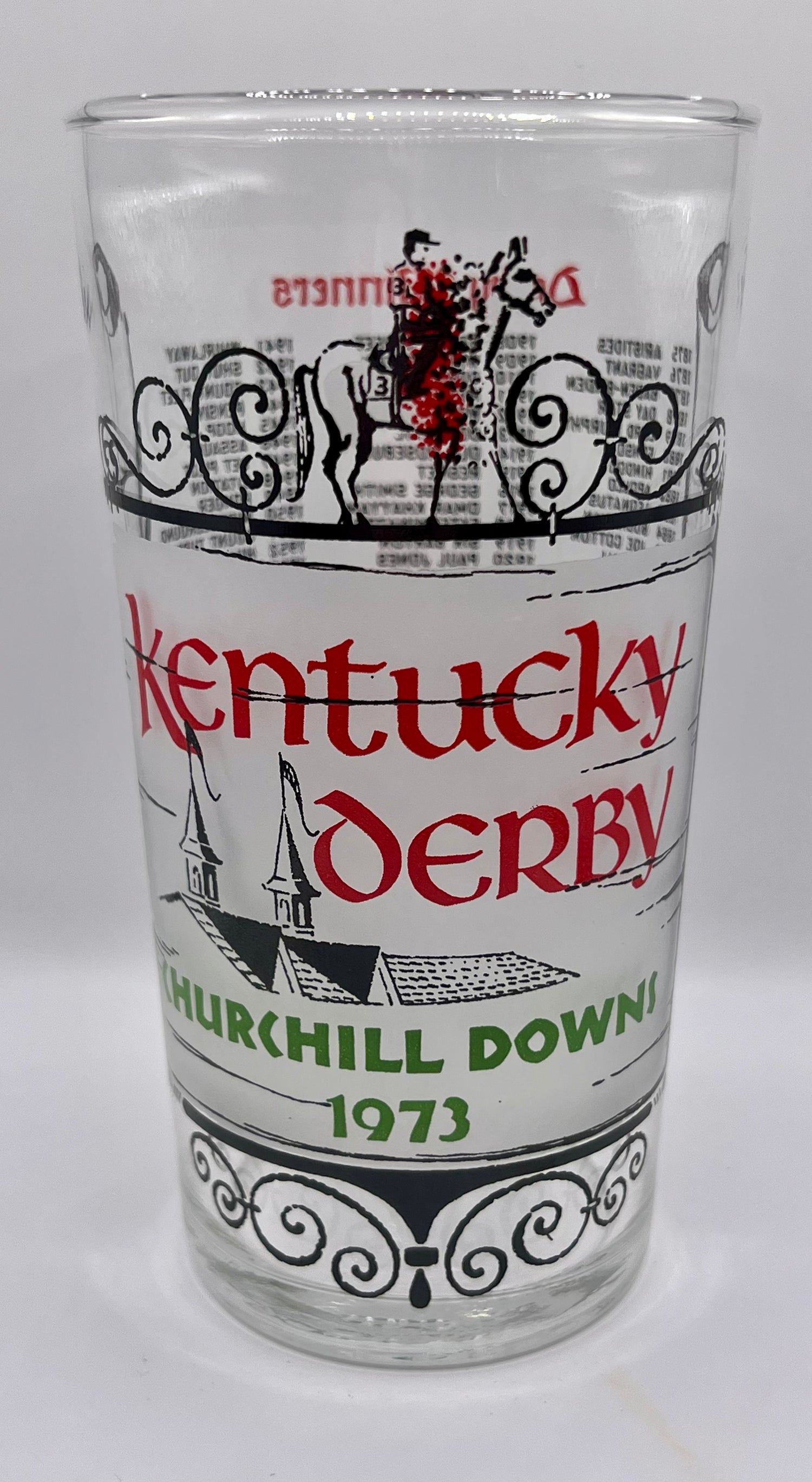 1970 to 1979 Kentucky Derby Glasses