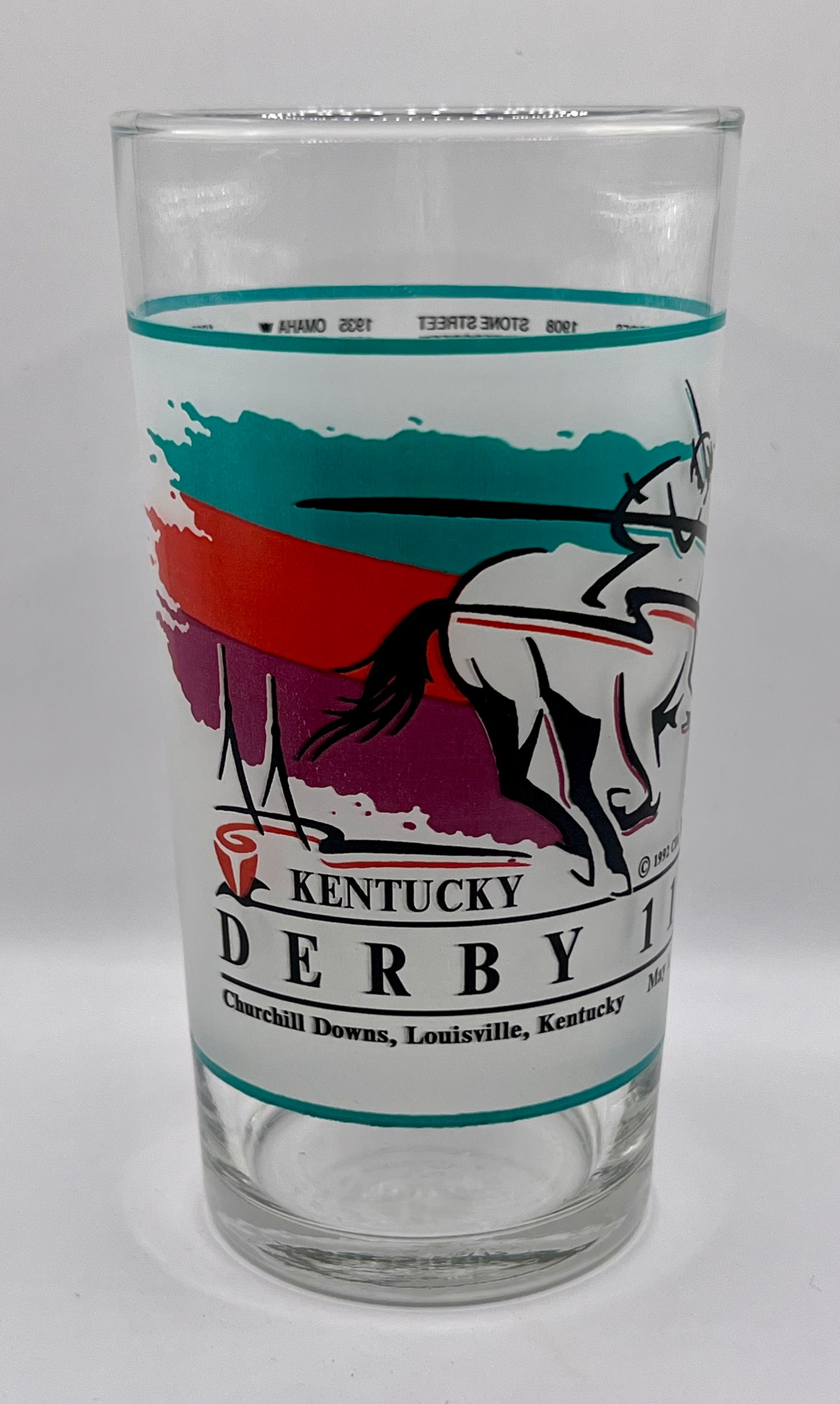 1990 to 1999 Kentucky Derby Glasses