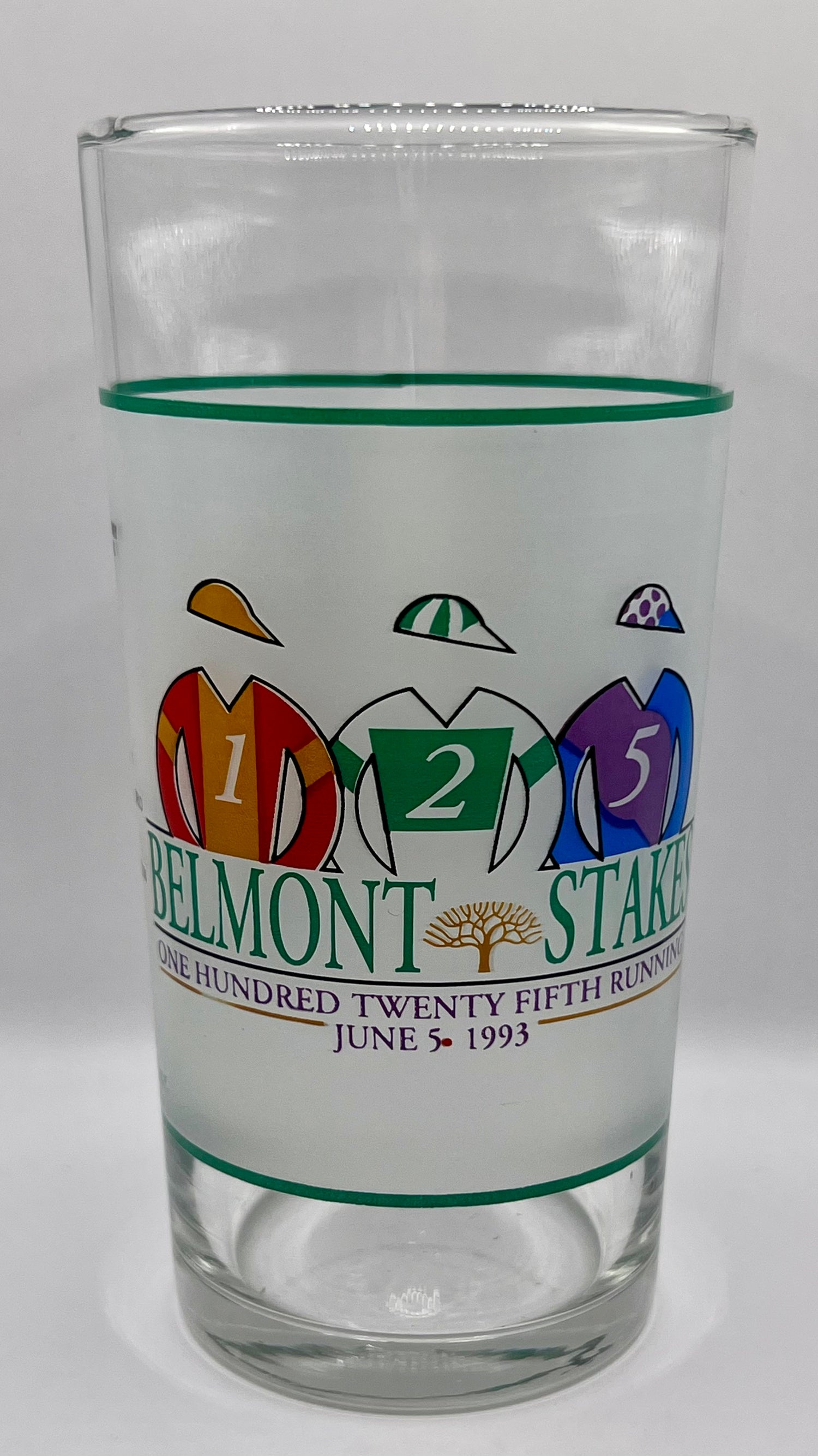 Belmont Stakes Glasses