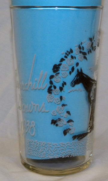 1938 Kentucky Derby Glass