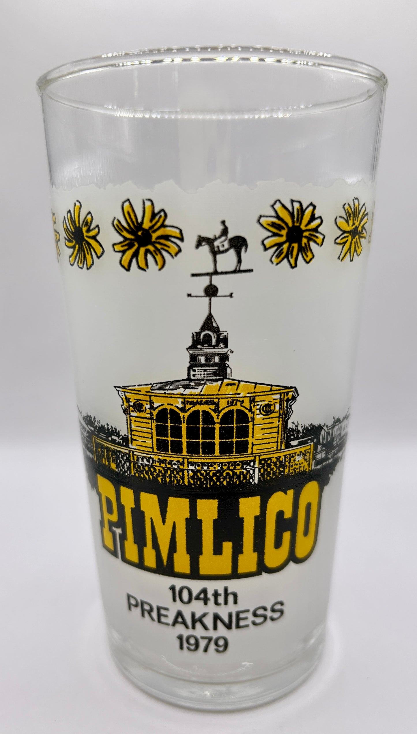 1979 Preakness Stakes Glass