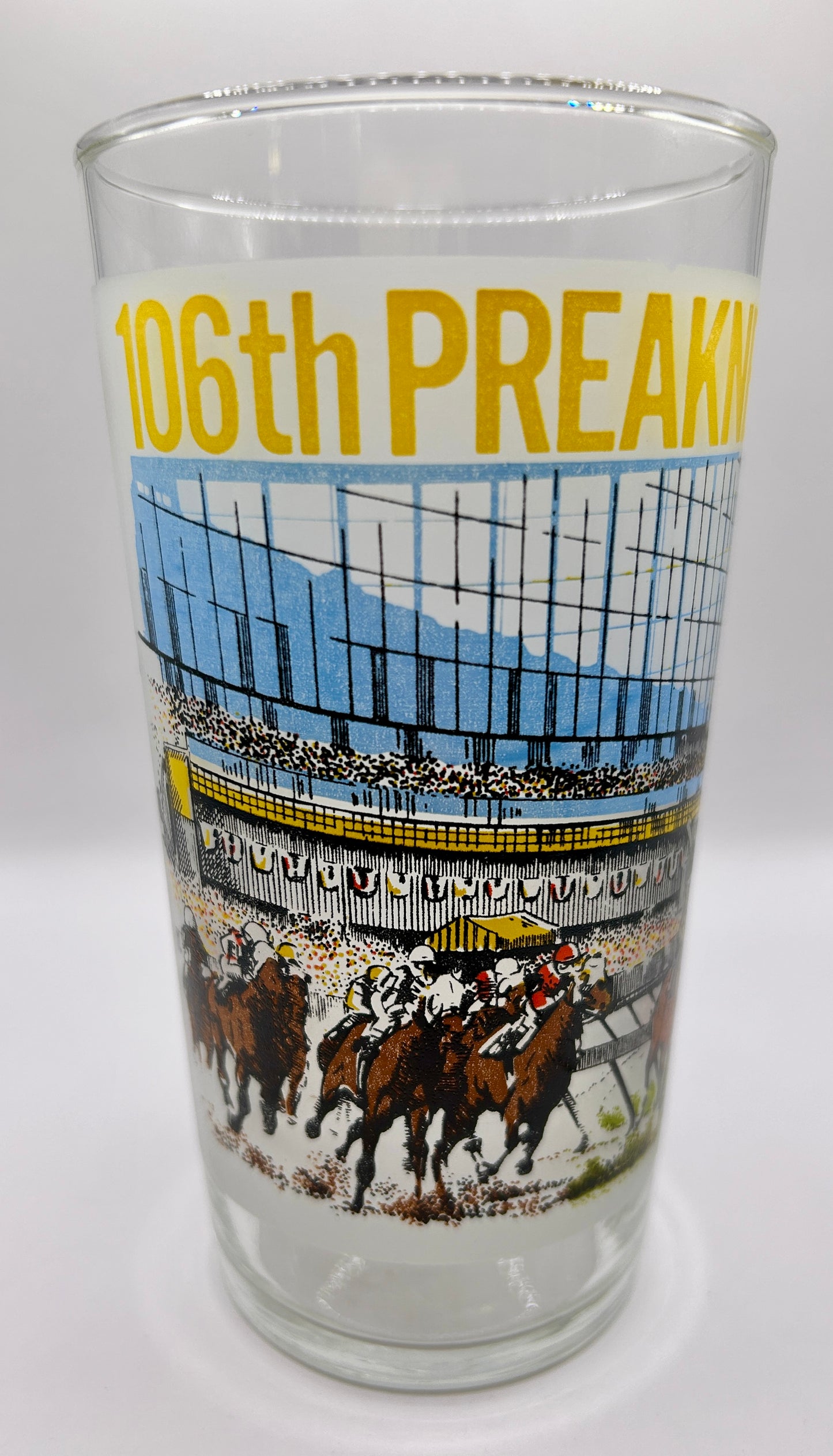 1981 Preakness Stakes Glass