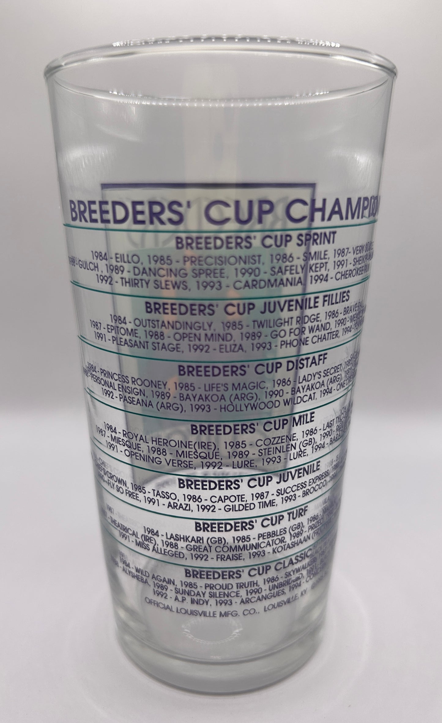 1995 Breeders' Cup Glass