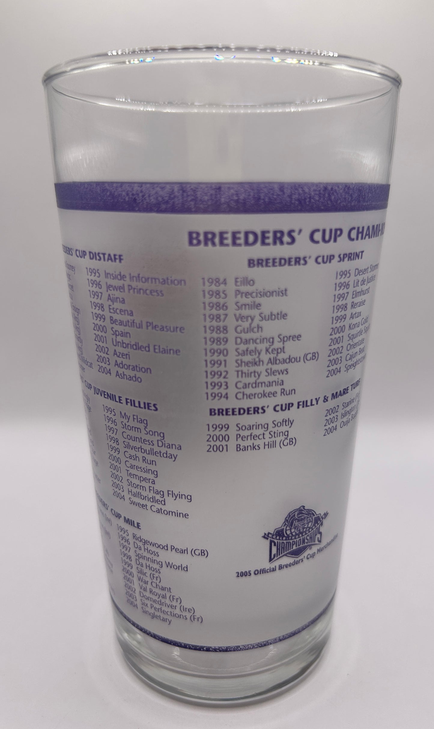 2005 Breeders' Cup Glass