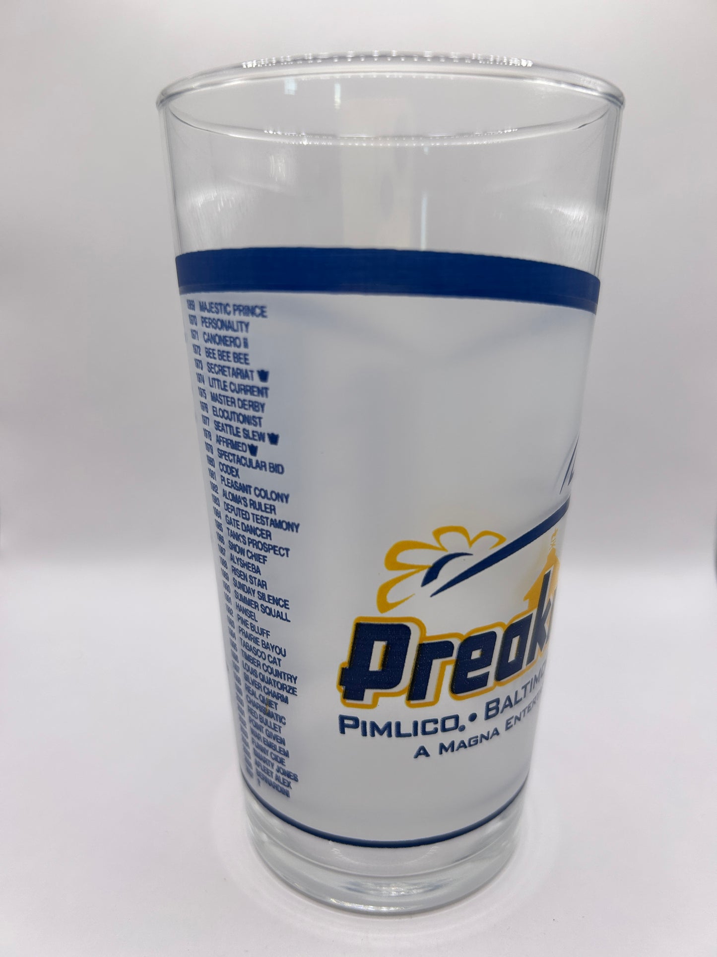 2007 Preakness Stakes Glass
