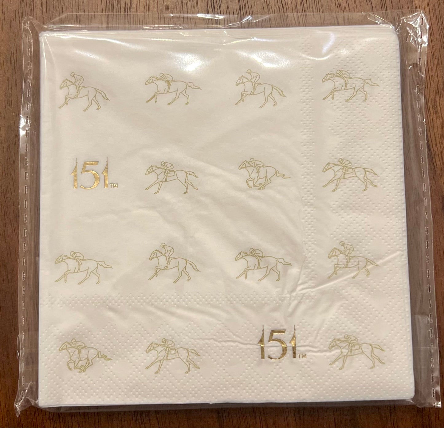 Kentucky Derby 151 Beverage Napkins, 5"