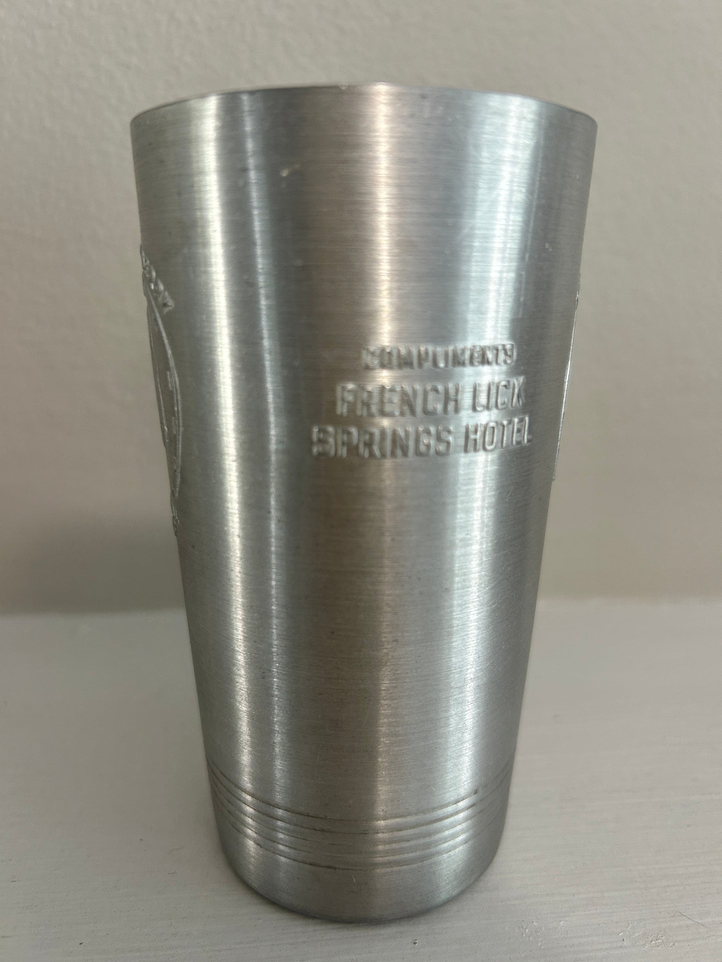 1940 Kentucky Derby Aluminum Glass - French Lick