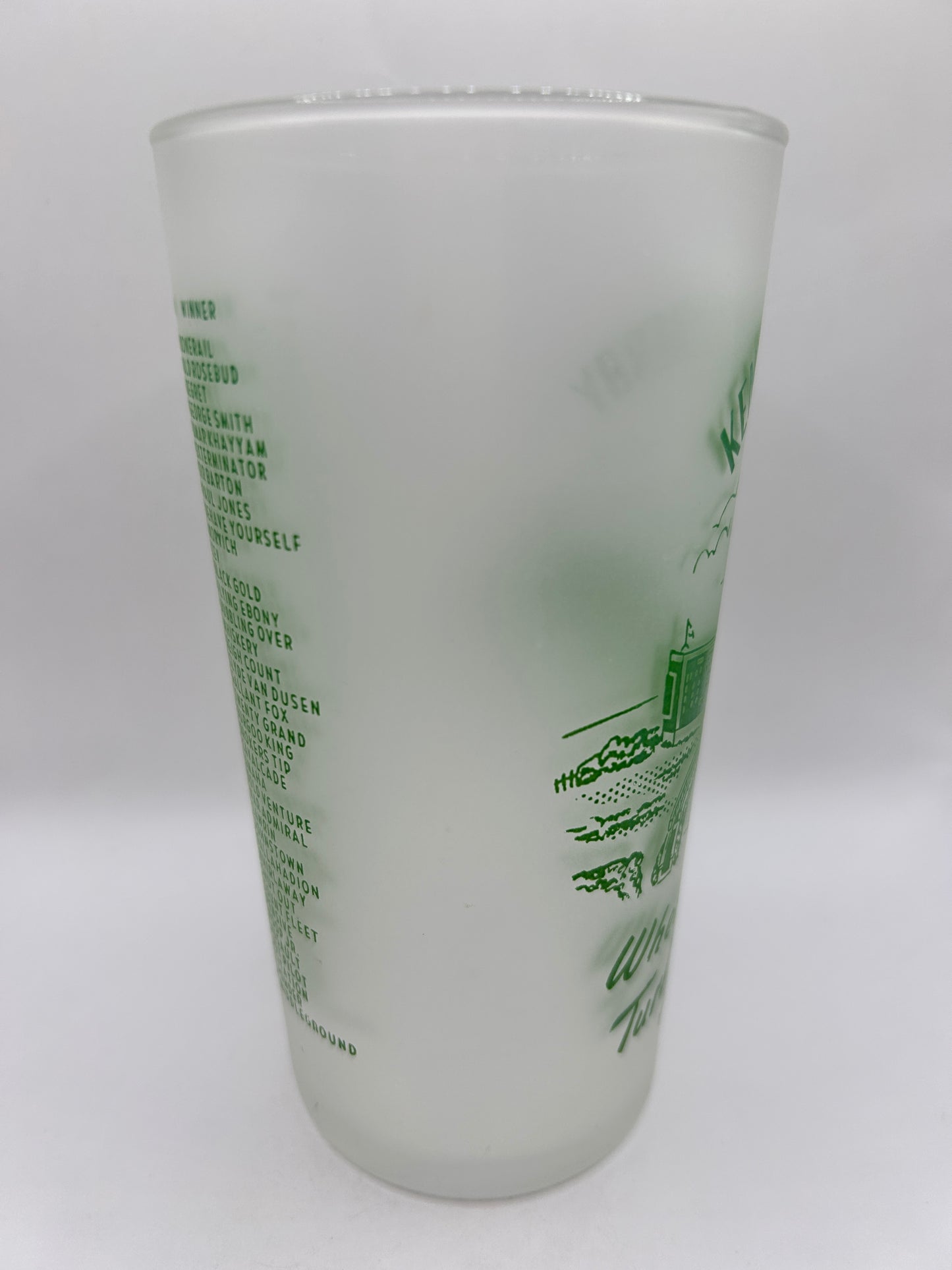 1951 Kentucky Derby Glass