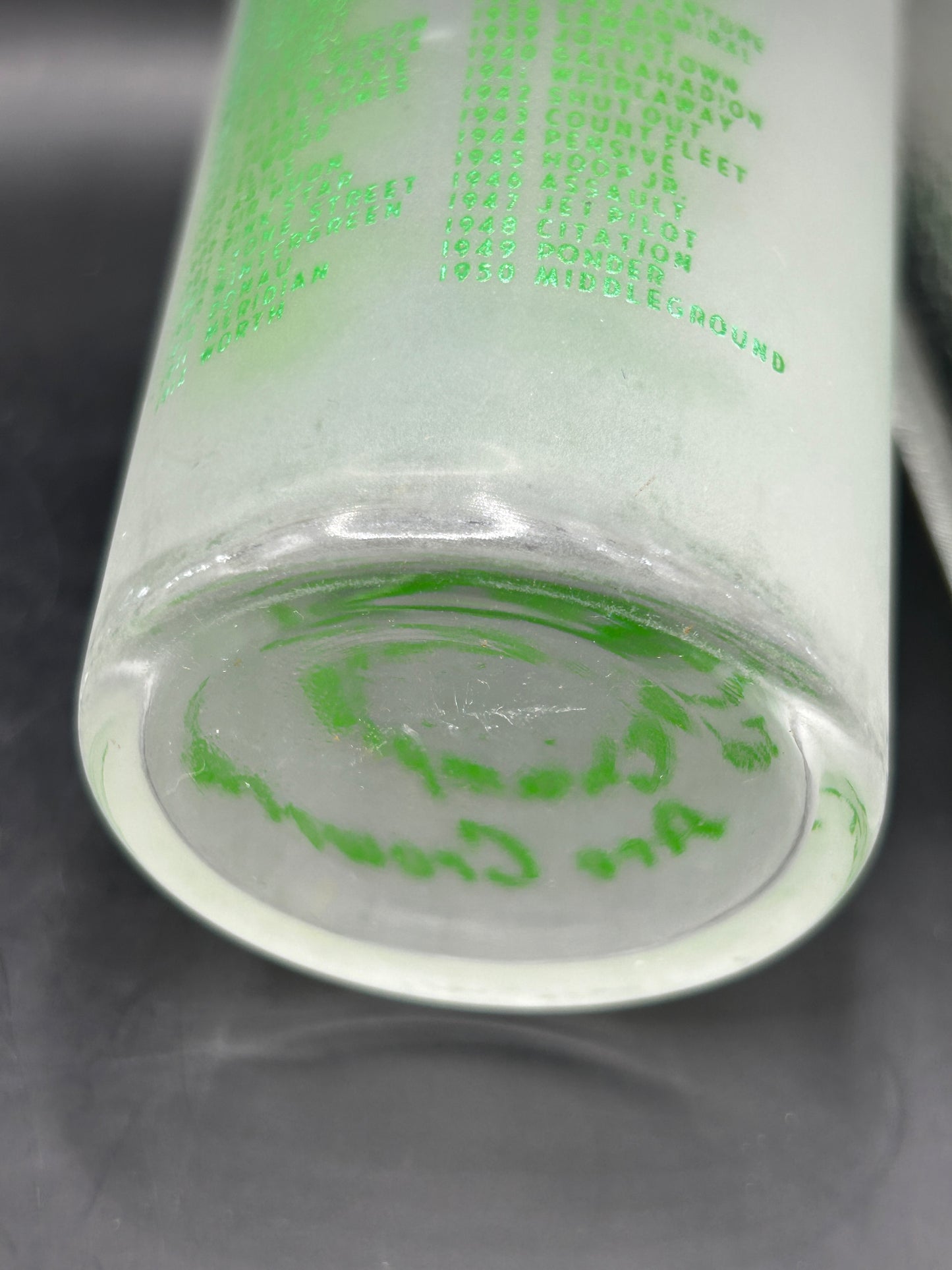 1951 Kentucky Derby Glass