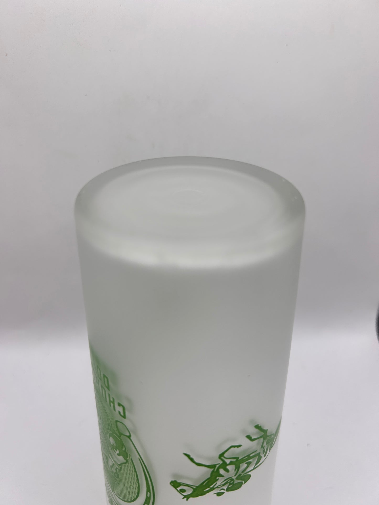 1948 Kentucky Derby Glass - Frosted Bottom
