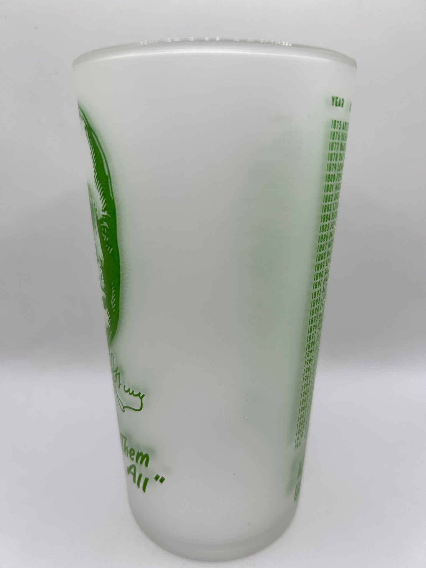 1949 Kentucky Derby Glass