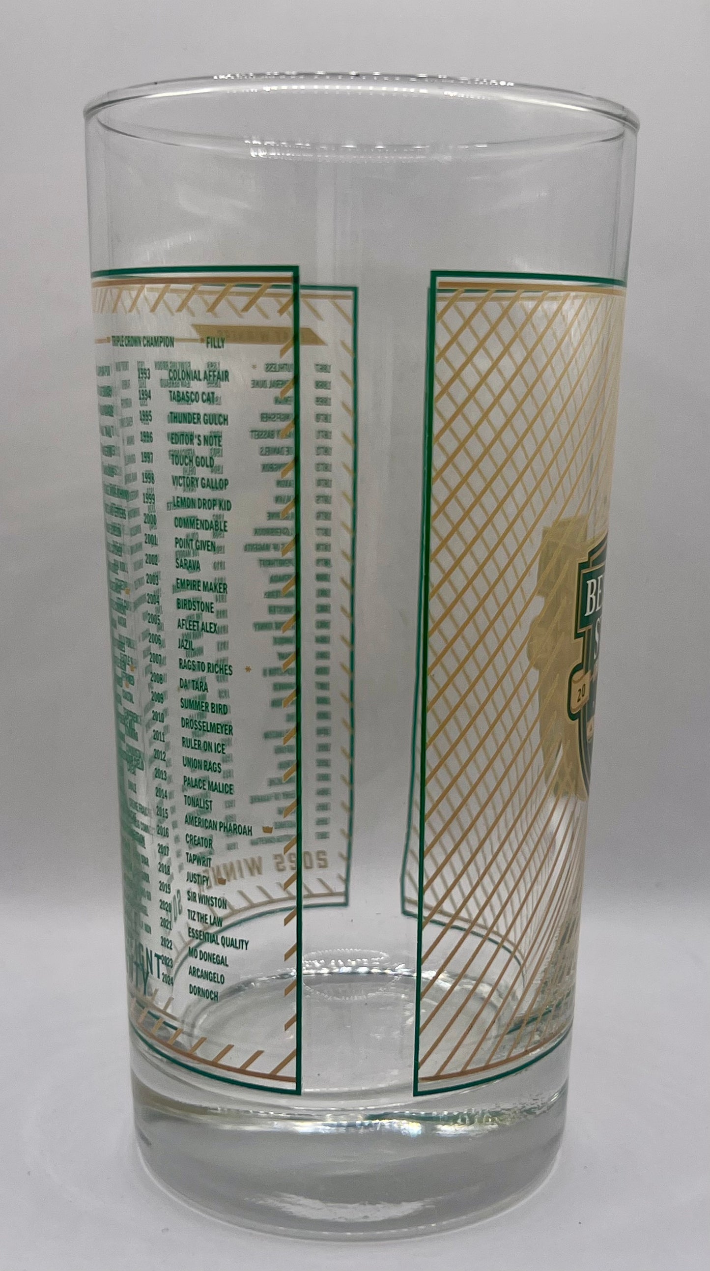 2026 Belmont Stakes Glass