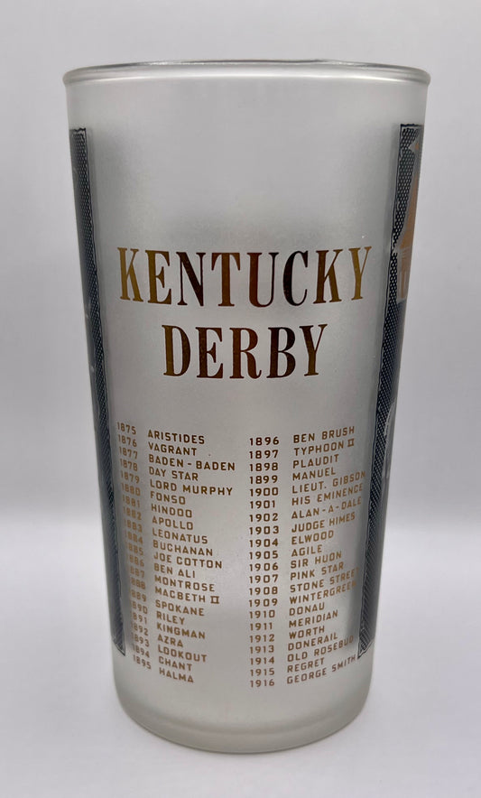 1959 Kentucky Derby Glass