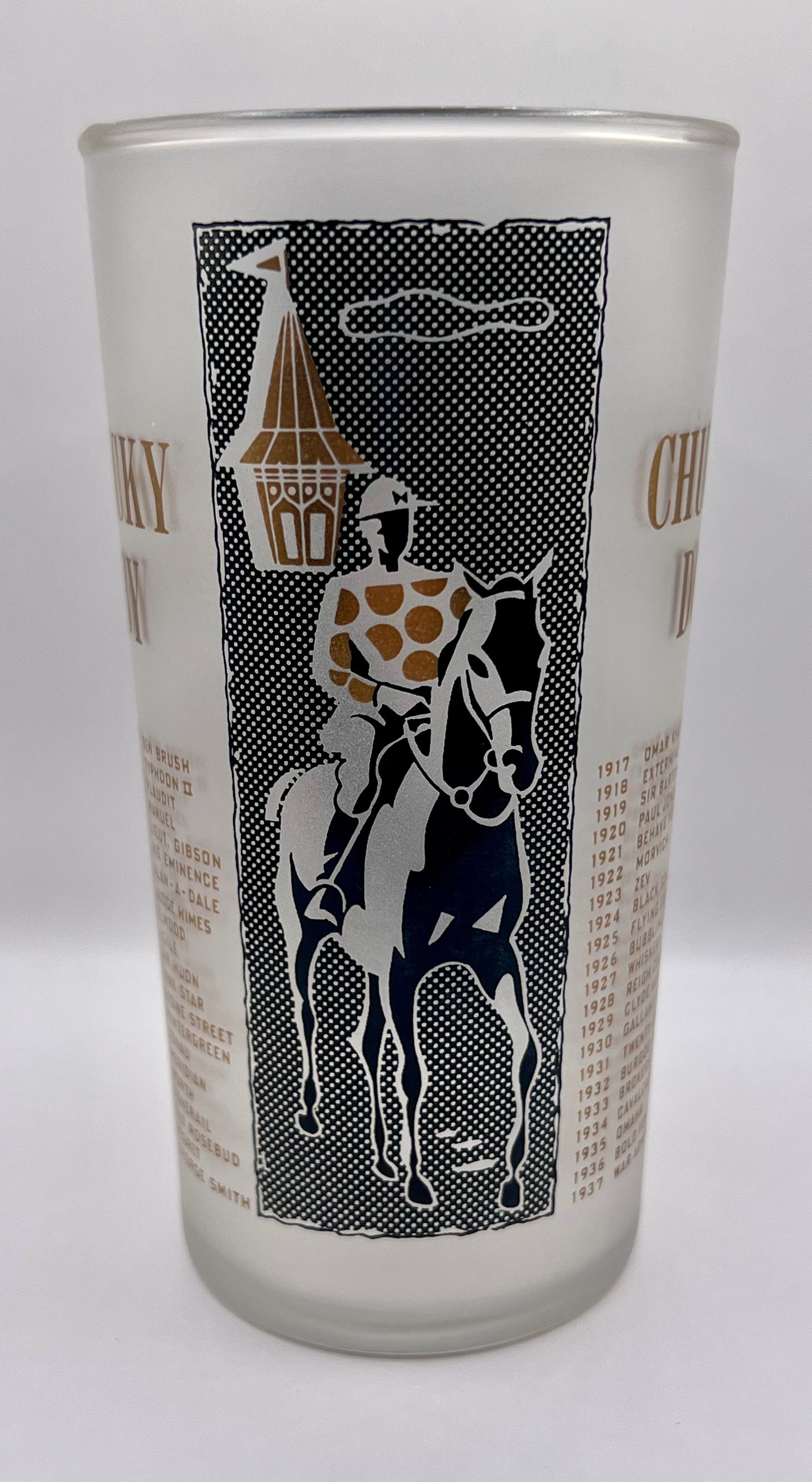 1959 Kentucky Derby Glass