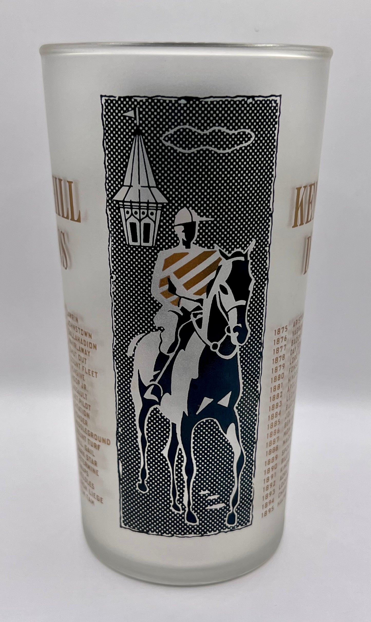 1959 Kentucky Derby Glass