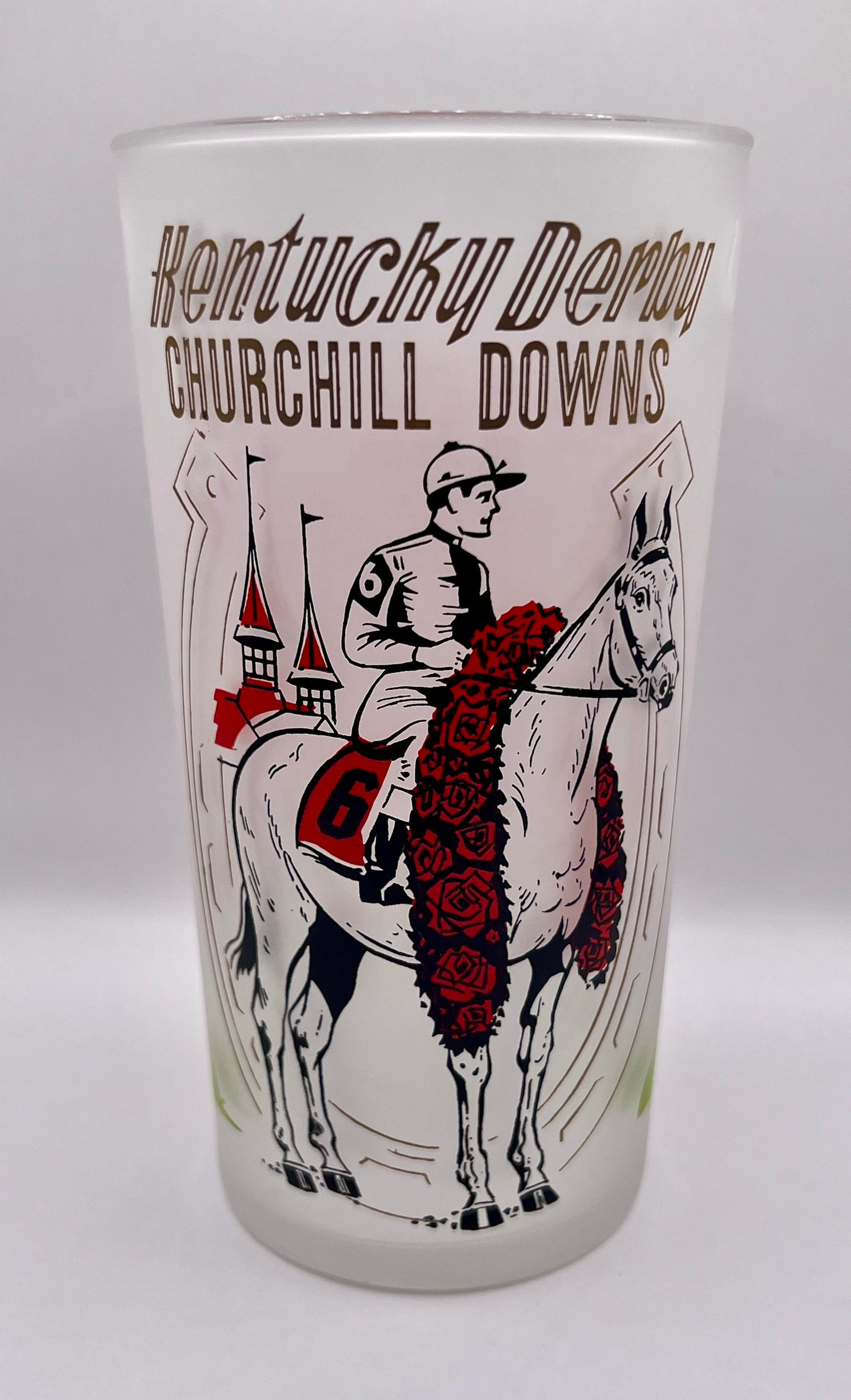 1962 Kentucky Derby Glass