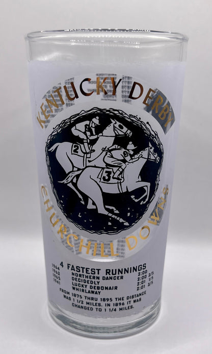 1966 Kentucky Derby Glass
