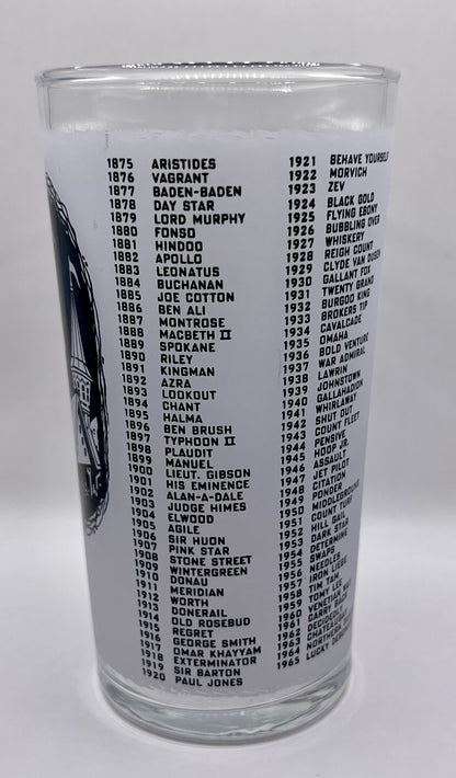 1966 Kentucky Derby Glass