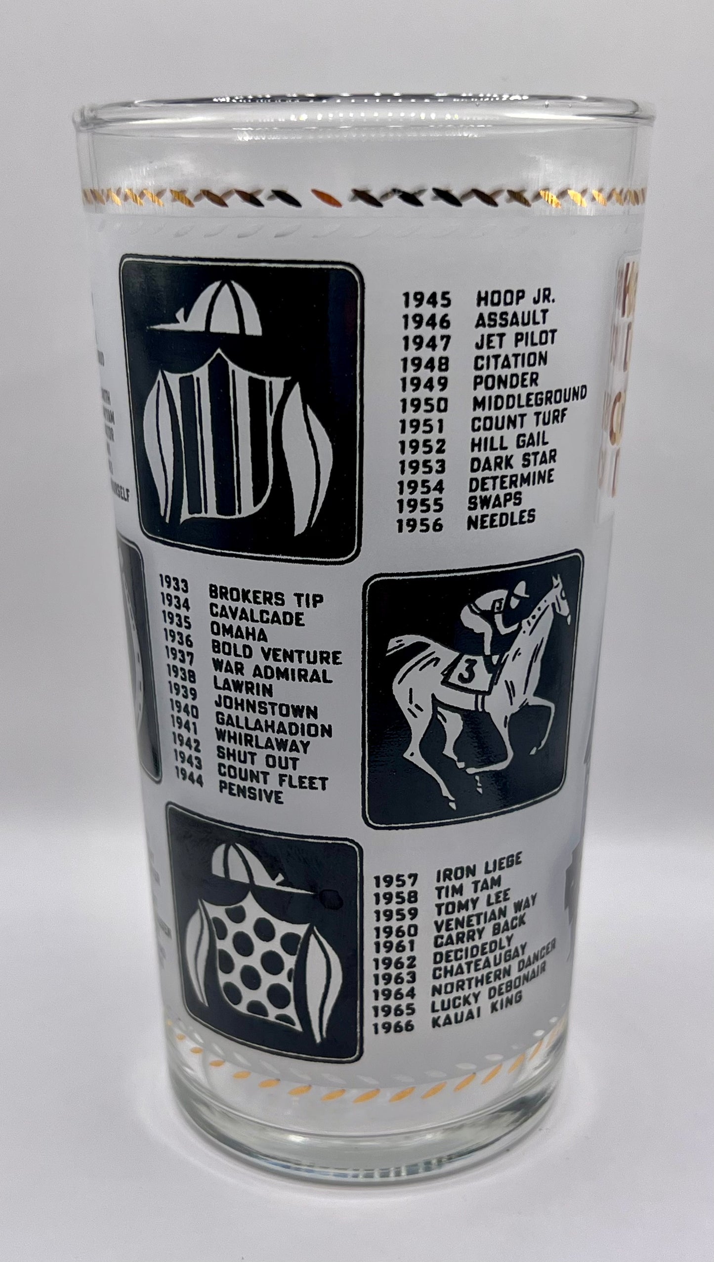 1967 Kentucky Derby Glass