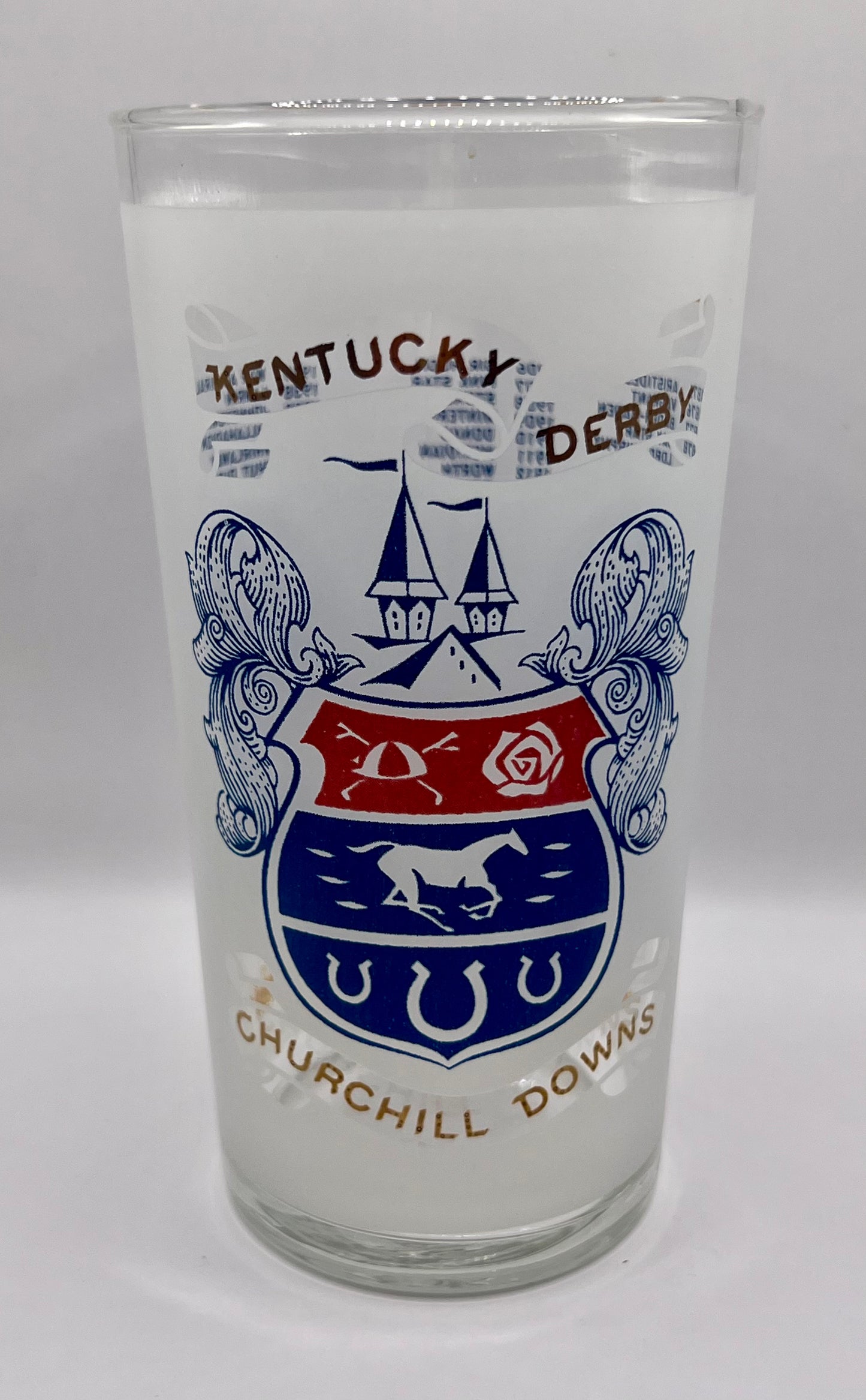 1968 Kentucky Derby Glass