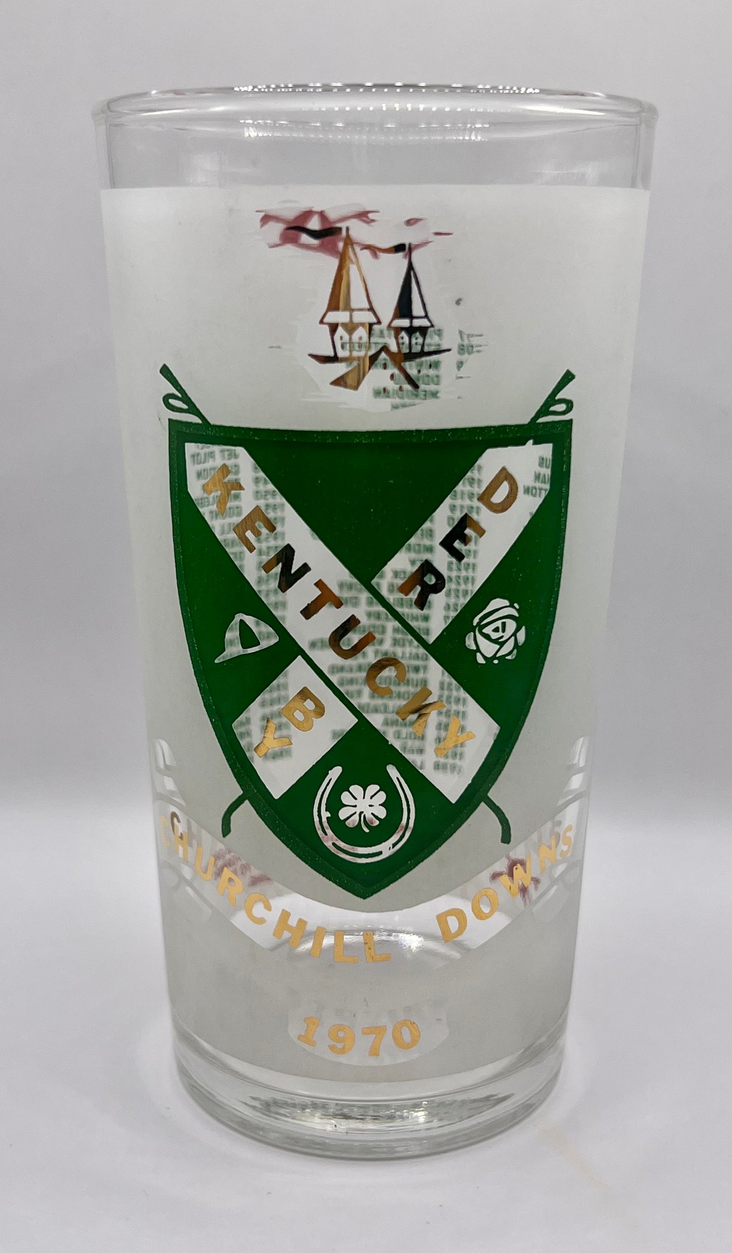 1970 Kentucky Derby Glass