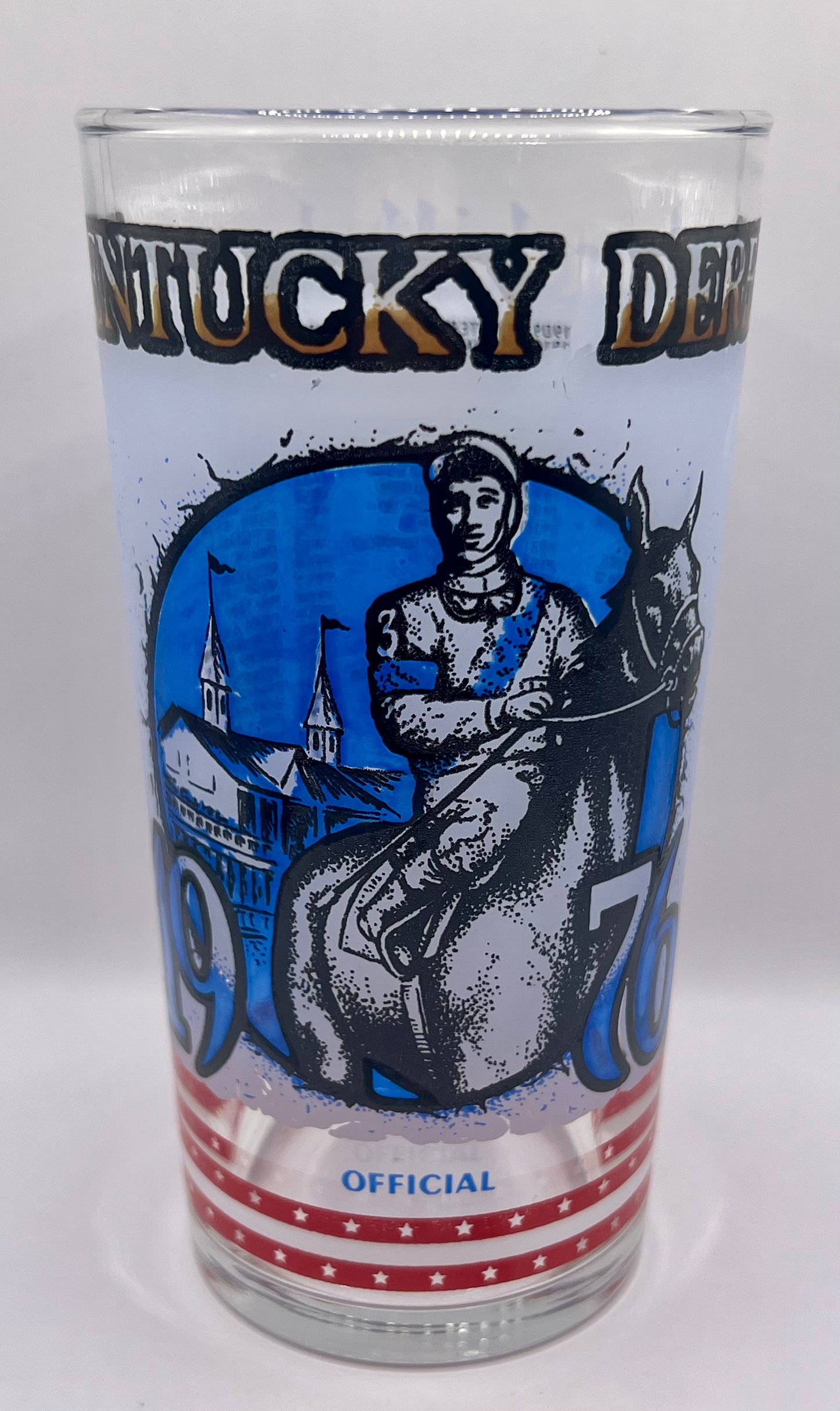 1976 Kentucky Derby Glass