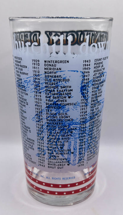 1976 Kentucky Derby Glass