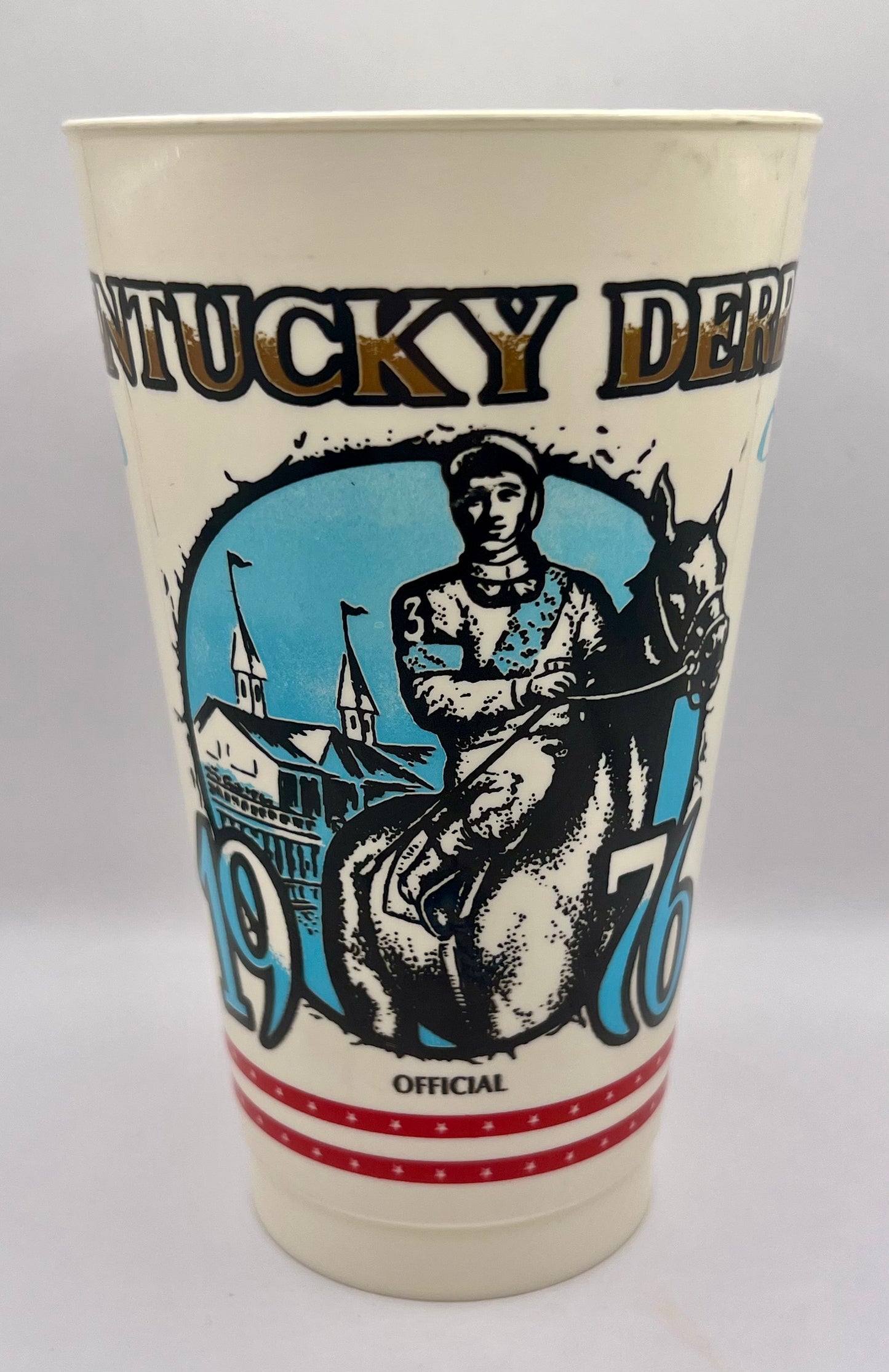 1976 Kentucky Derby Plastic Cup