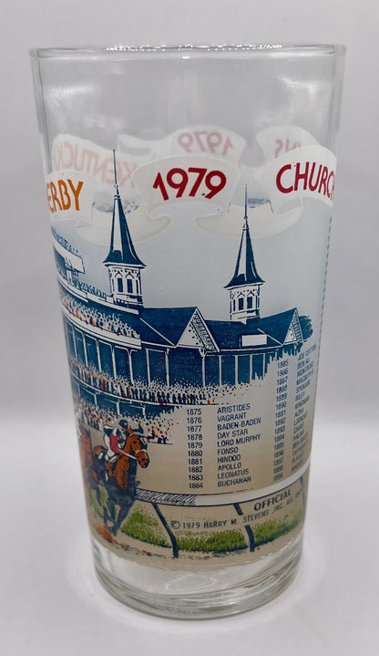 1979 Kentucky Derby Glass
