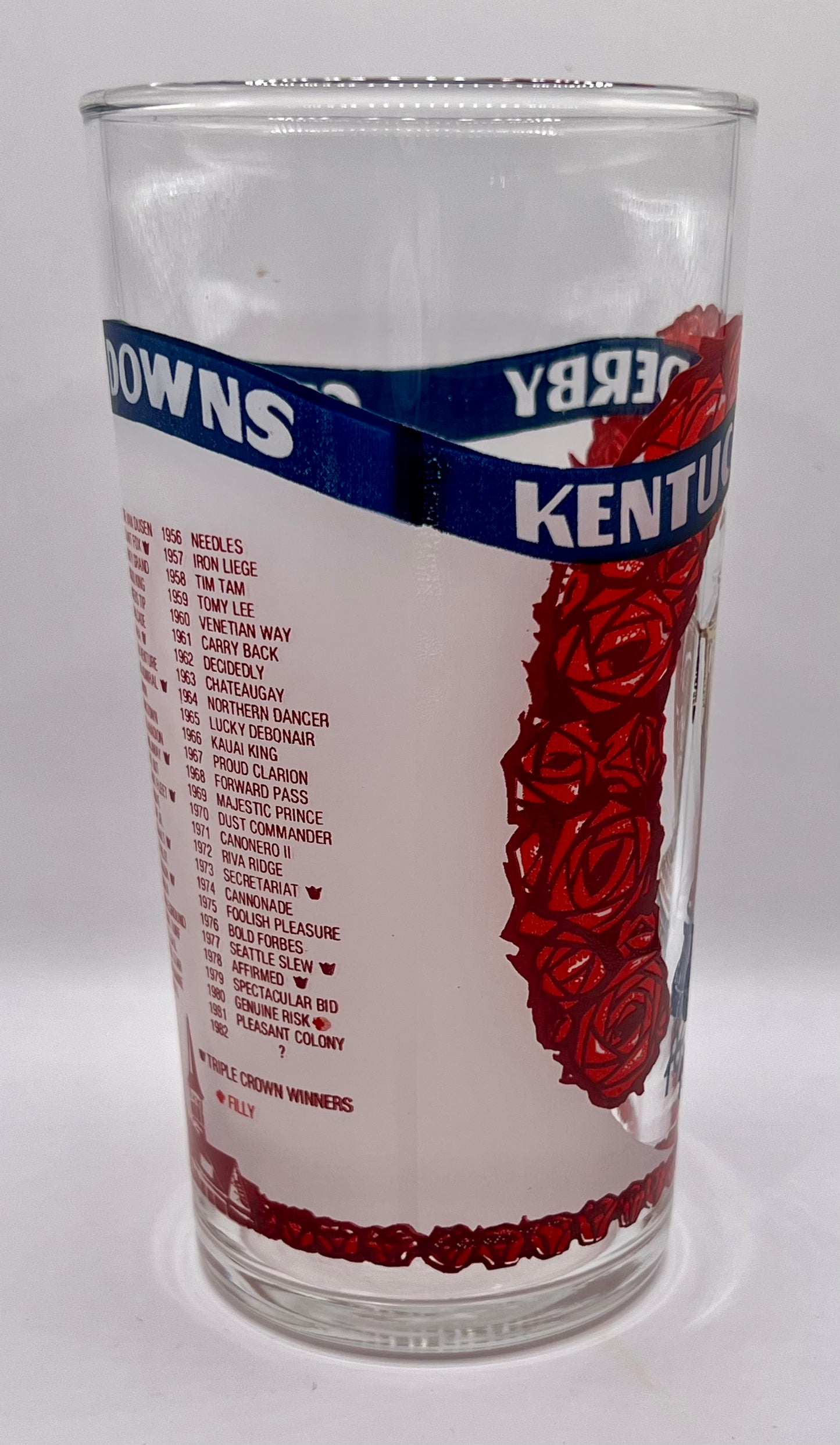 1982 Kentucky Derby Glass