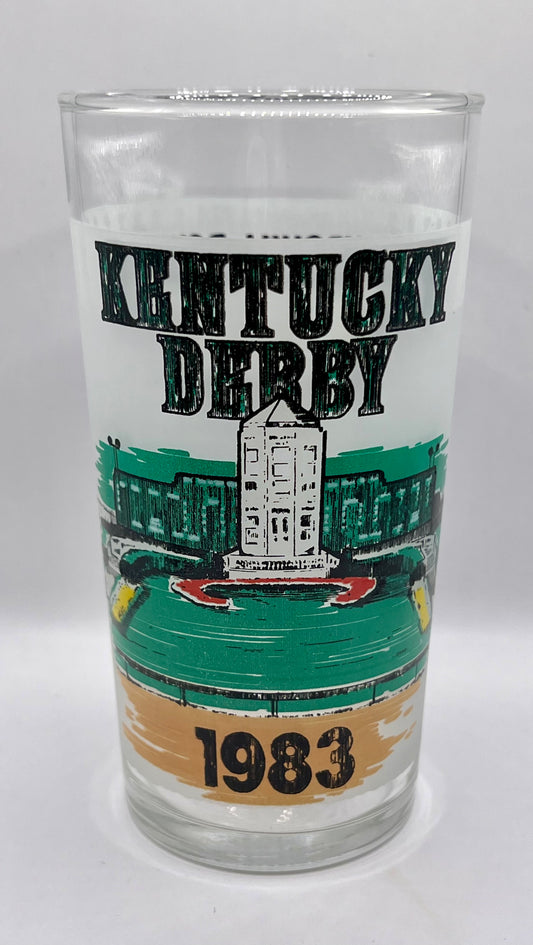 1983 Kentucky Derby Glass