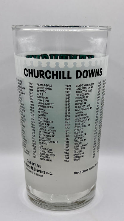 1983 Kentucky Derby Glass