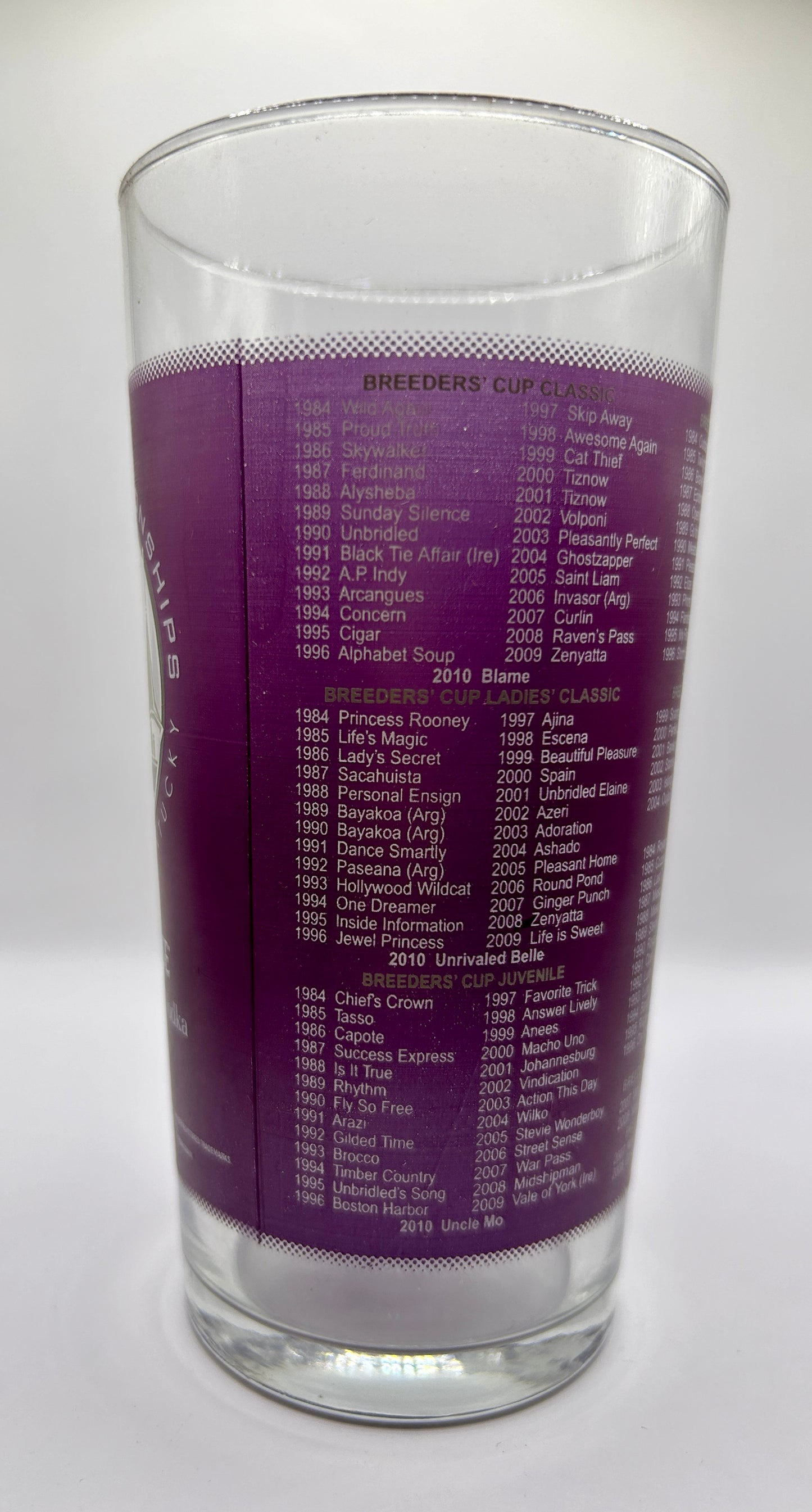2011 Breeders' Cup Glass