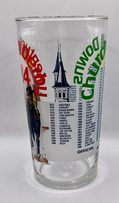 1984 Kentucky Derby Glass