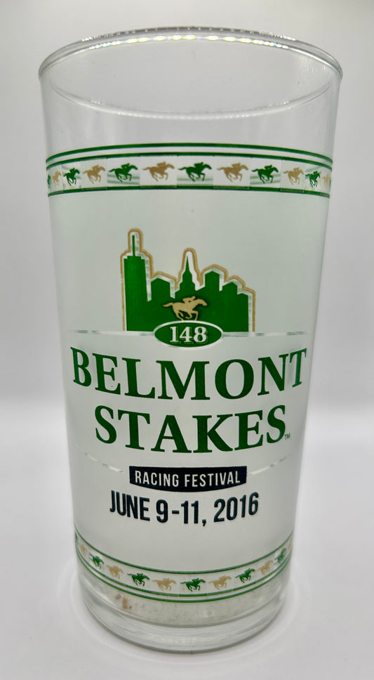 2016 Belmont Stakes Glass