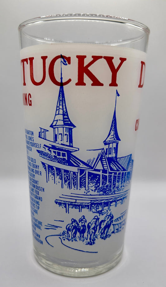 1974 Unofficial Kentucky Derby BAR Glass