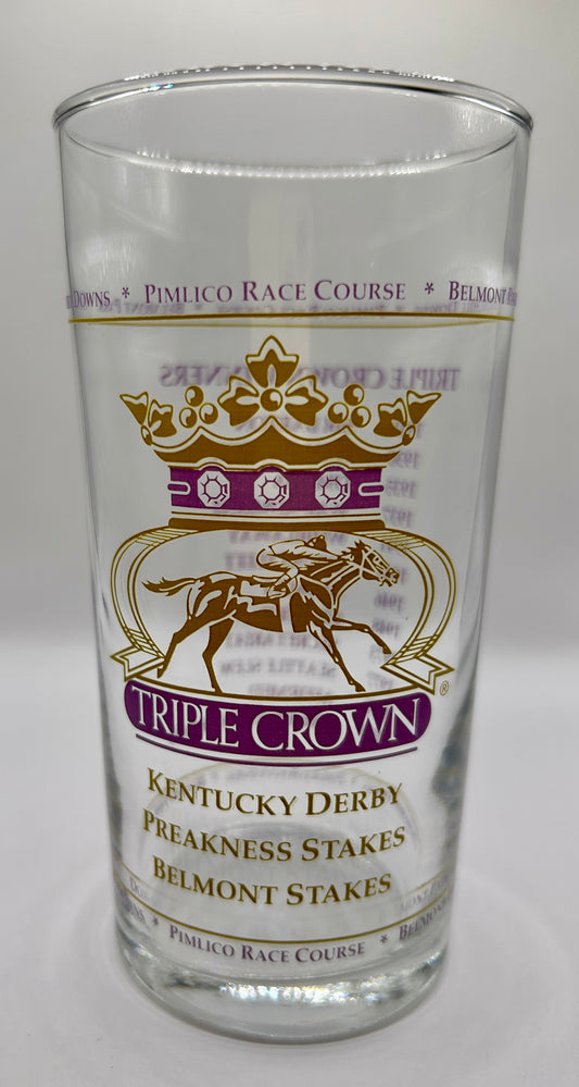 2016 Unofficial Triple Crown Winner BAR Glass