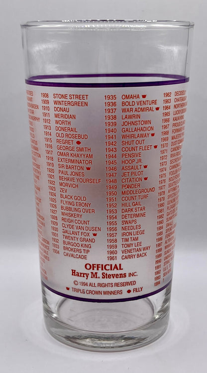 1994 Kentucky Derby Glass