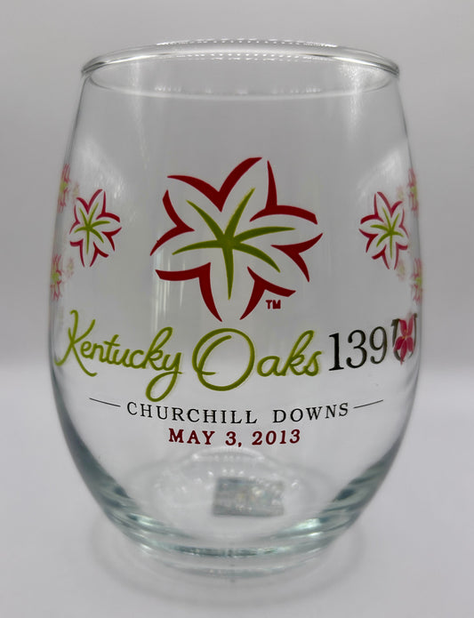 2013 Kentucky Oaks Glass