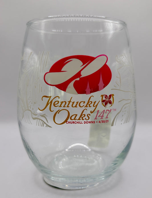 2021 Kentucky Oaks Glass