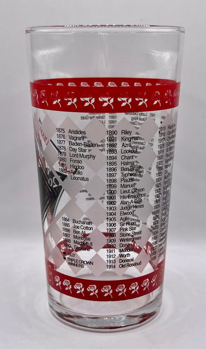2003 Kentucky Derby Glass