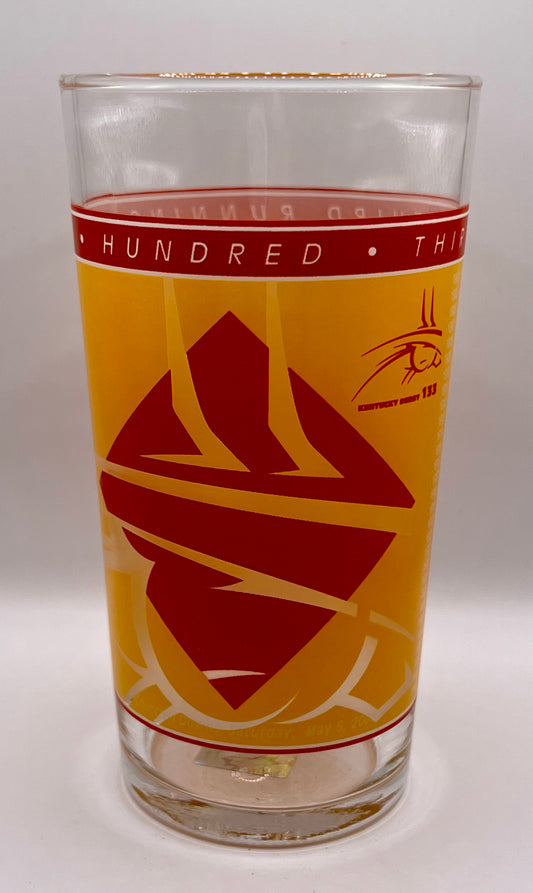 2007 Kentucky Derby Glass