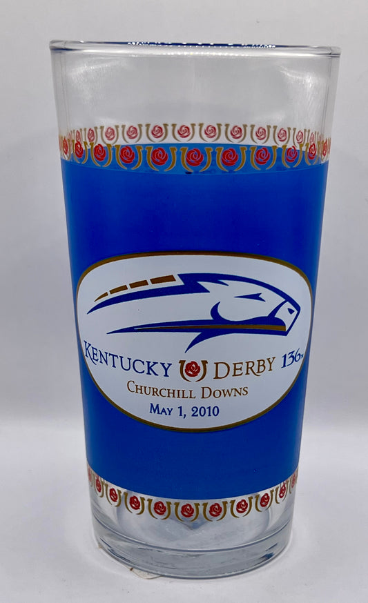 2010 Kentucky Derby Glass