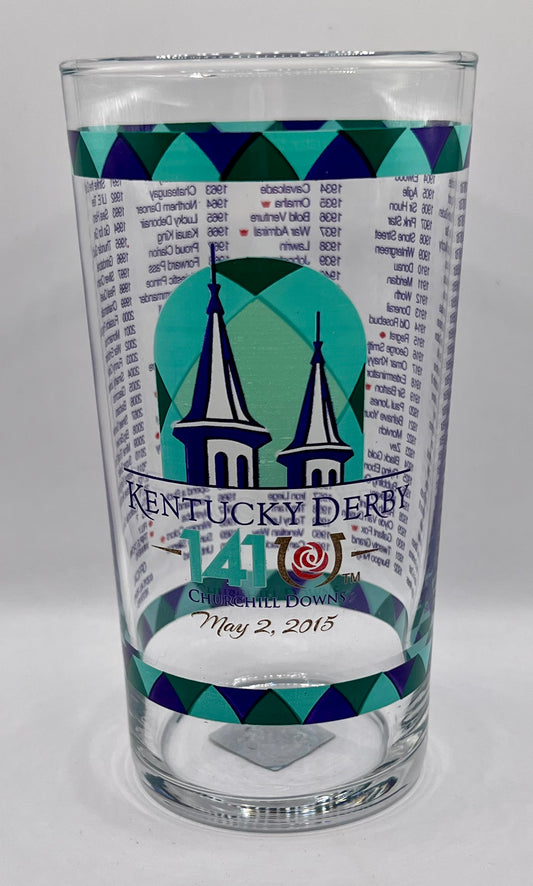 2015 Kentucky Derby Glass