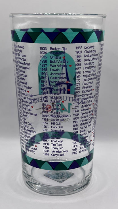 2015 Kentucky Derby Glass
