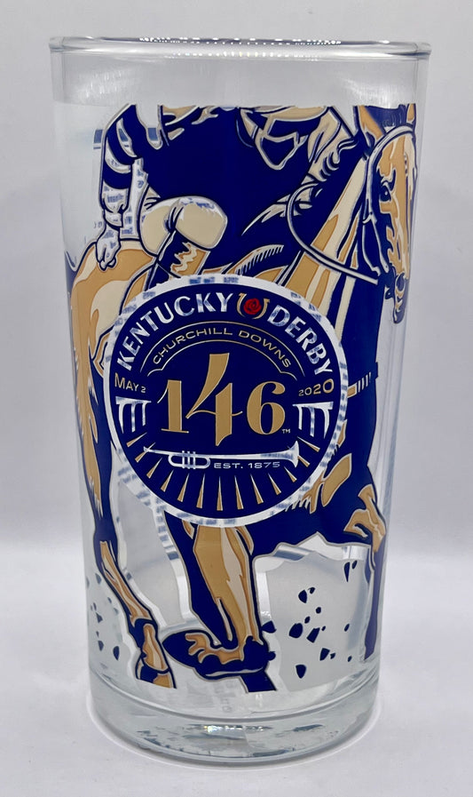 2020 Kentucky Derby Glass