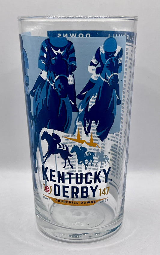 2021 Kentucky Derby Glass