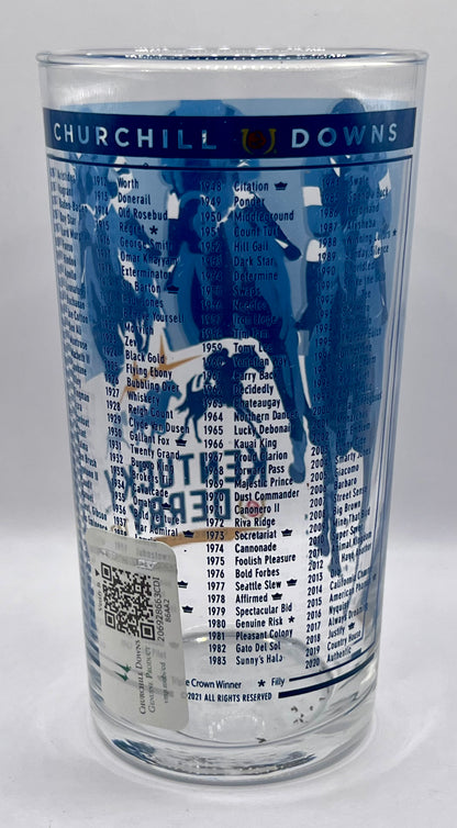 2021 Kentucky Derby Glass