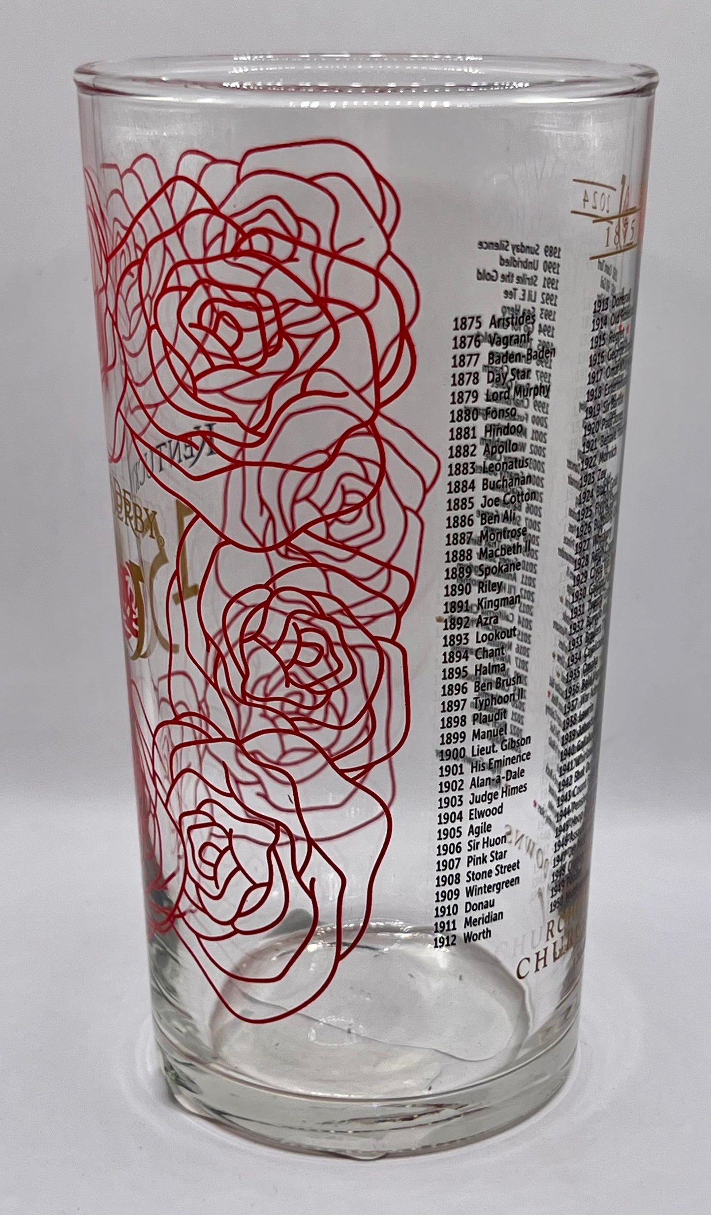 2024 Kentucky Derby Glass