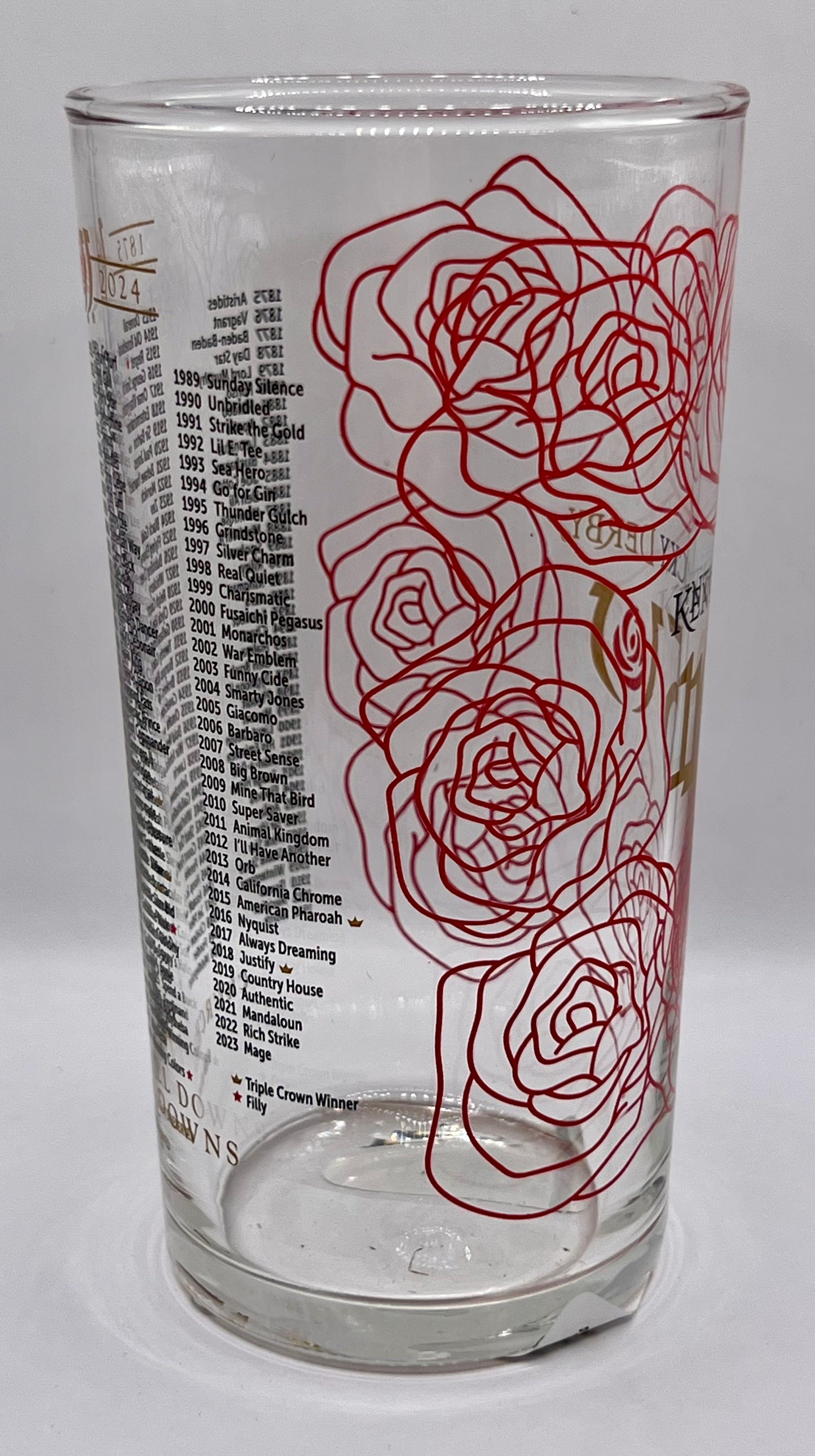 2024 Kentucky Derby Glass